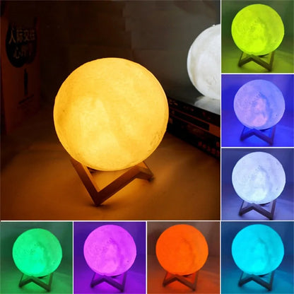 Lunar Glow LED Lamp