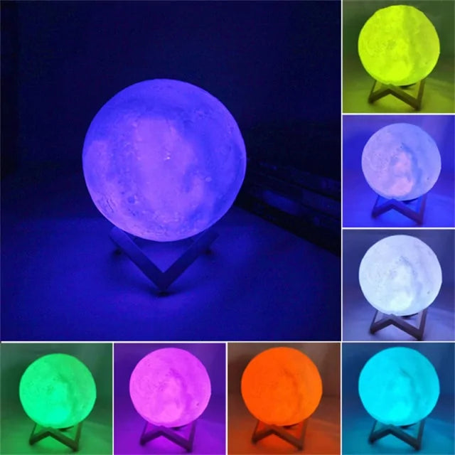 Lunar Glow LED Lamp